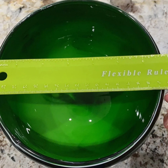 Vintage SDS SEAPOOT GROUP DESIGN Exquisite Green Decorative Art Bowl - Picture 5 of 8